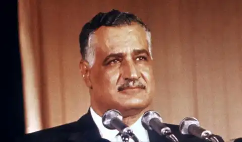 الرئيس جمال عبد الناصر في ذكري عيد الشرطة