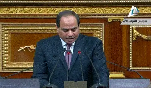 ننشر نص كلمة السيد الرئيس عبد الفتاح السيسي في إفتتاح الدورة البرلمانية